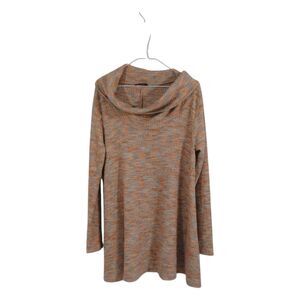 BOMBOM Long Sleeve Vintage Cow Neck Pullover Size M Made in USA